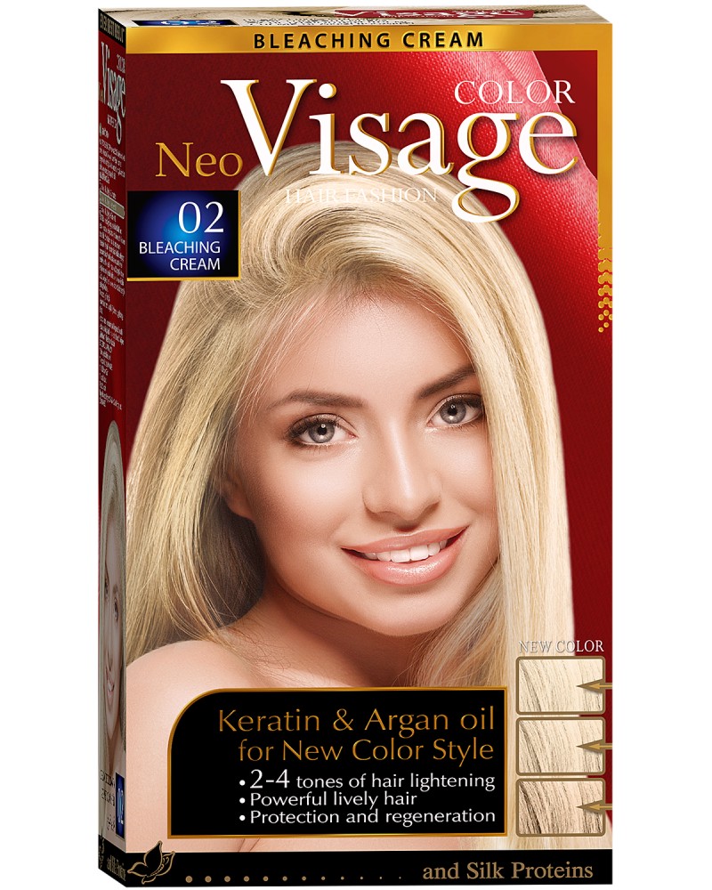 Visage Color Hair Fashion Bleaching Cream -     - 