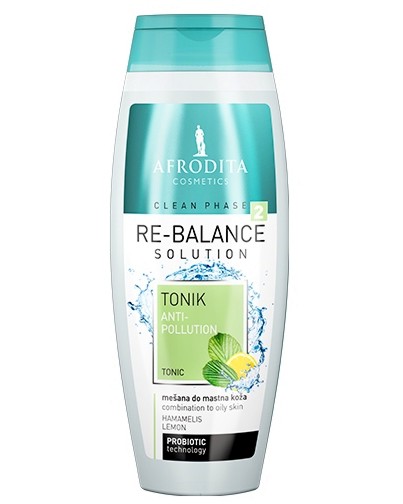 Afrodita Cosmetics Clean Phase Re-Balance Solution Tonic -       Clean Phase - 