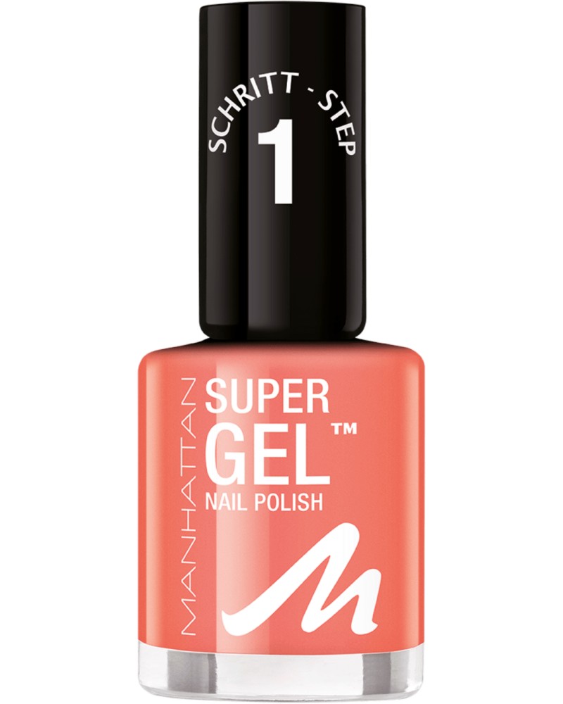 Manhattan Super Gel Nail Polish - Лак за нокти с гел ефект - лак