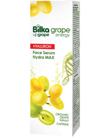Bilka Grape Energy Hyaluron+ Face Serum Hydra Max -      "Grape Energy" - 
