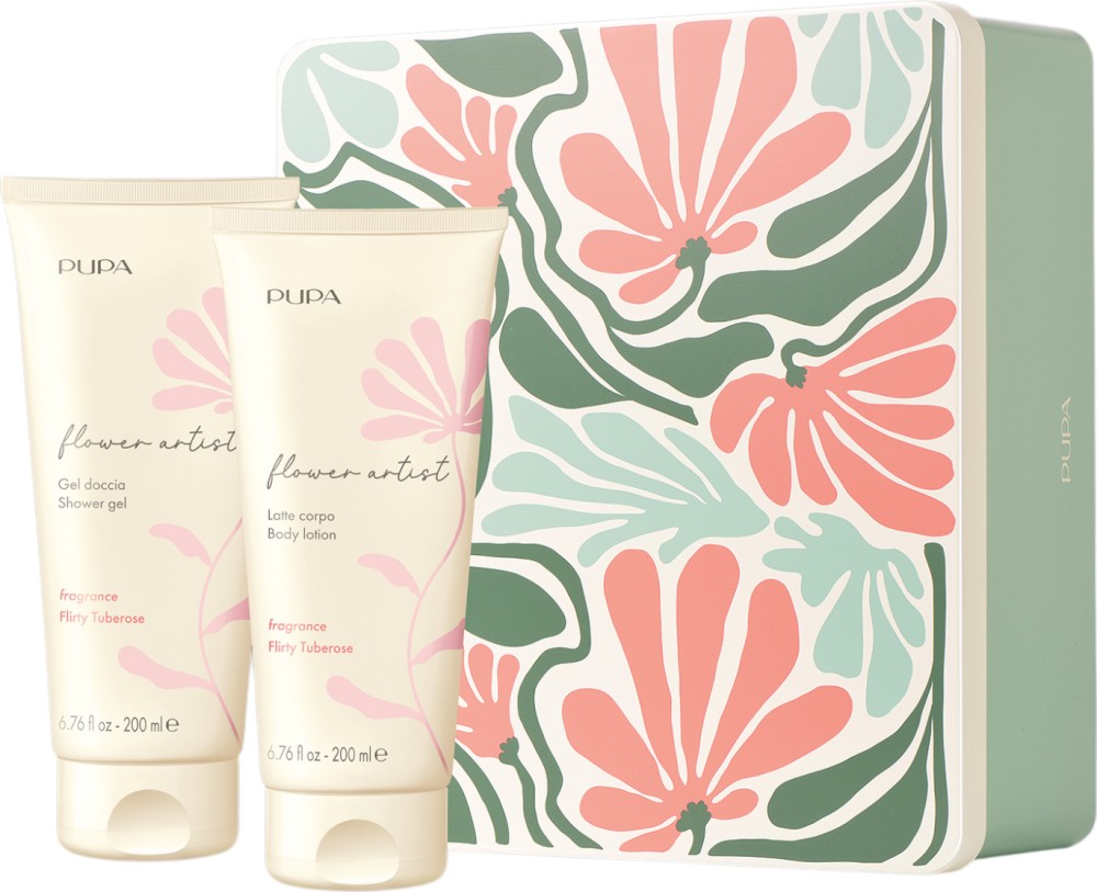 ��������� �������� � ������� ����� PUPA Milano Flower Artist Flirty Tuberose - ��� ��� � ������ �� ���� �� ������� Flower Artist - �������