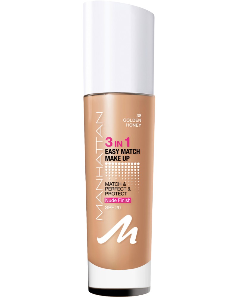 Manhattan Easy Match Make Up 3 in 1 - SPF 20 - ���������� ��� ��� ��� - ��� ��� ���