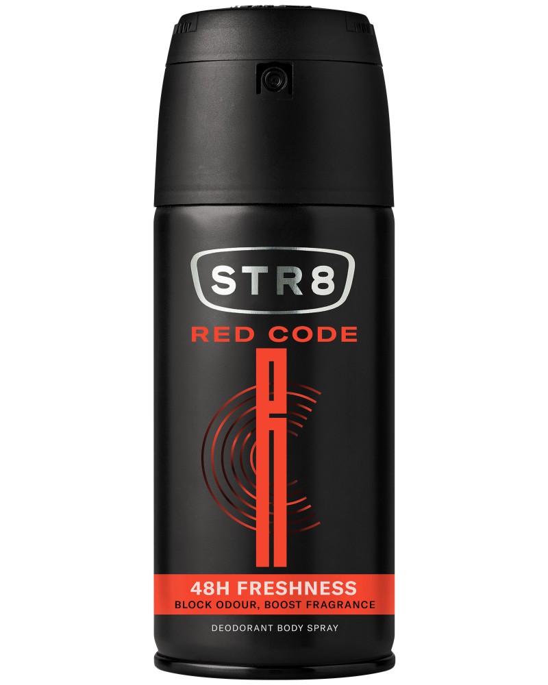 STR8 Red Code Deodorant STR8 Red Code Deodorant - Дезодорант за мъже от серията Red Code - дезодорант