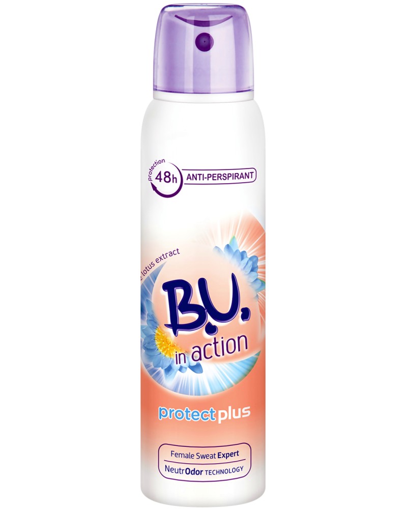 B.U. in Action Protect Plus Anti-Perspirant -             "in Action" - 
