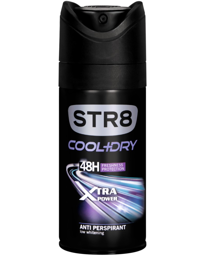 STR8 Cool+Dry Xtra Power Anti Perspirant -      - 