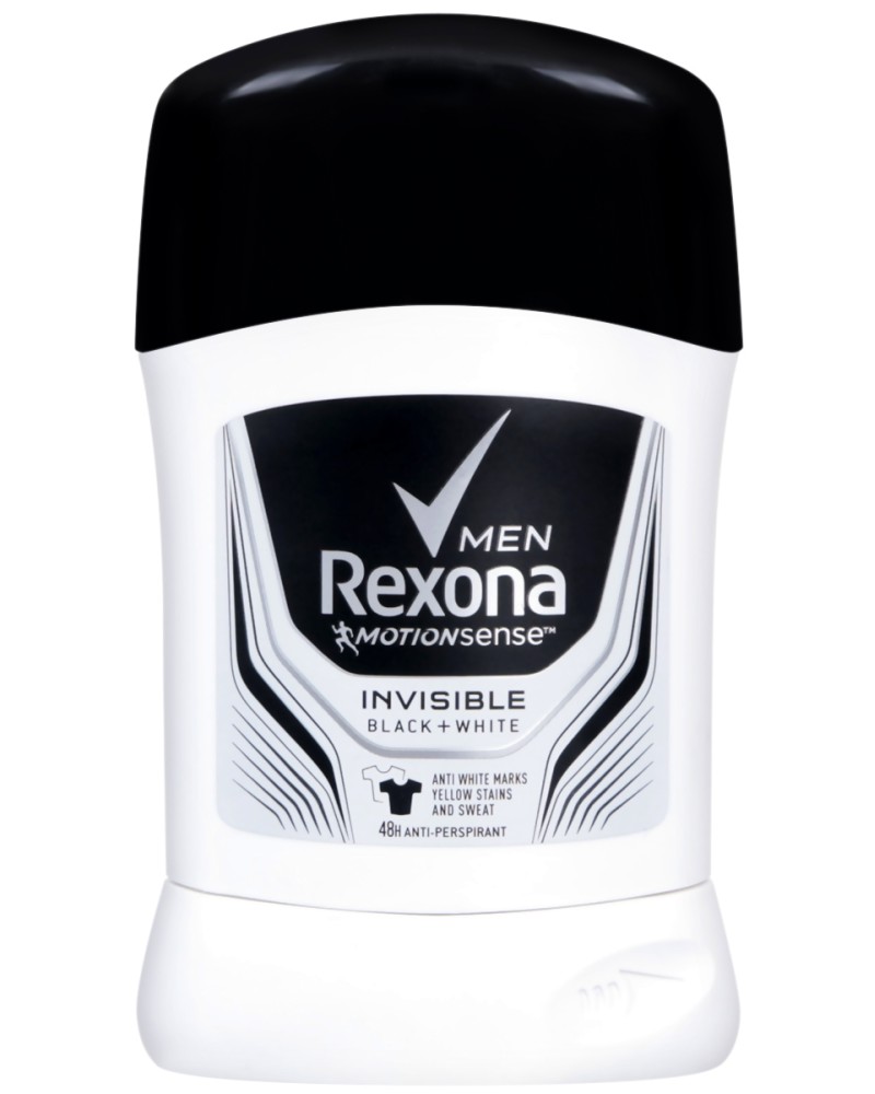 Rexona Men Invisible Black + White Anti-Perspirant -       - 