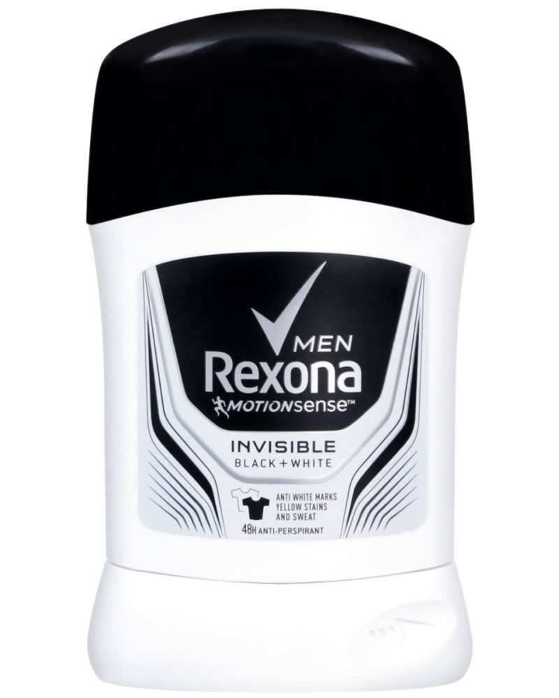 Rexona Men Invisible Black + White Anti-Perspirant -       - 