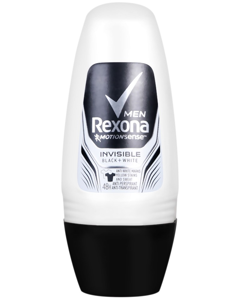 Rexona Men Invisible Black + White Anti-Perspirant -       - 