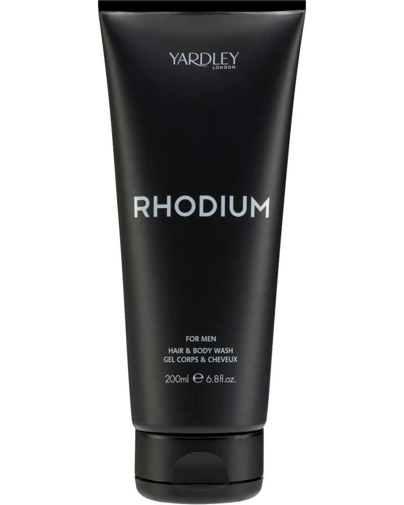 Yardley Rhodium Hair & Body Wash -         - 
