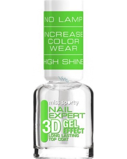 Miss Sporty Nail Expert 3D Gel Effect Top Coat -        - 