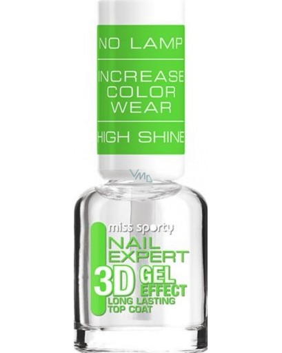 Miss Sporty Nail Expert 3D Gel Effect Top Coat - ��� ��� �� ����� � ��� ����� - ���