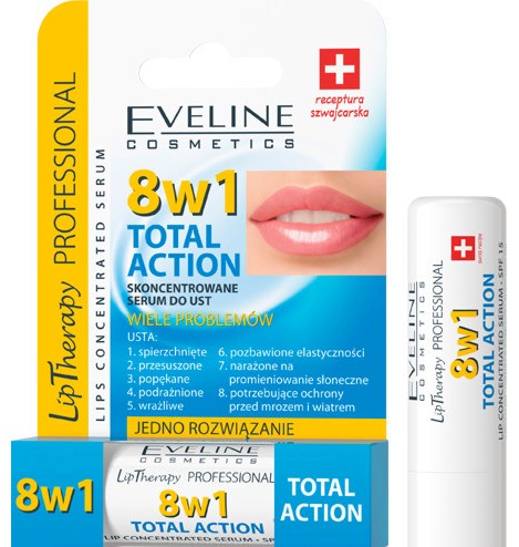 Eveline Lip Therapy Professional Serum 8 in 1 -     - 