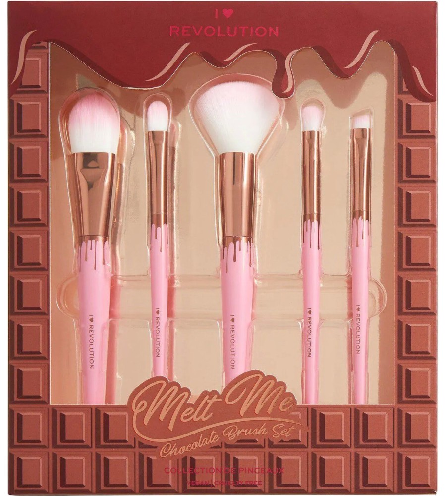 I Heart Revolution Chocolate Brush Set -     - 