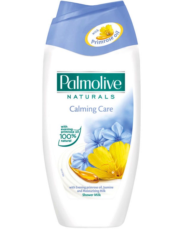Palmolive Naturals Calming Care Evening Primrose Oil & Jasmine Shower Milk -            "Naturals" -   
