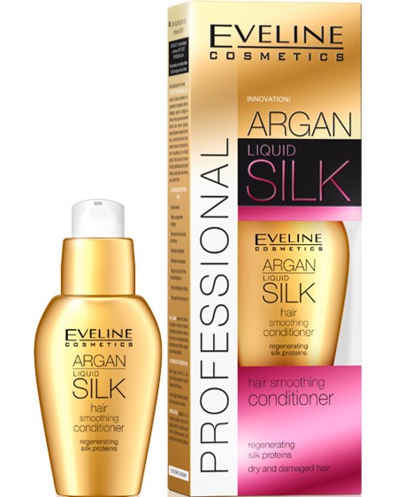 Eveline Argan Liquid Silk Hair Smoothing Conditioner -        - 