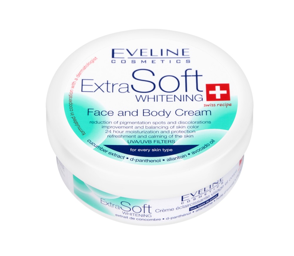Eveline Extra Soft Whitening Face and Body Cream -         "Extra Soft" - 