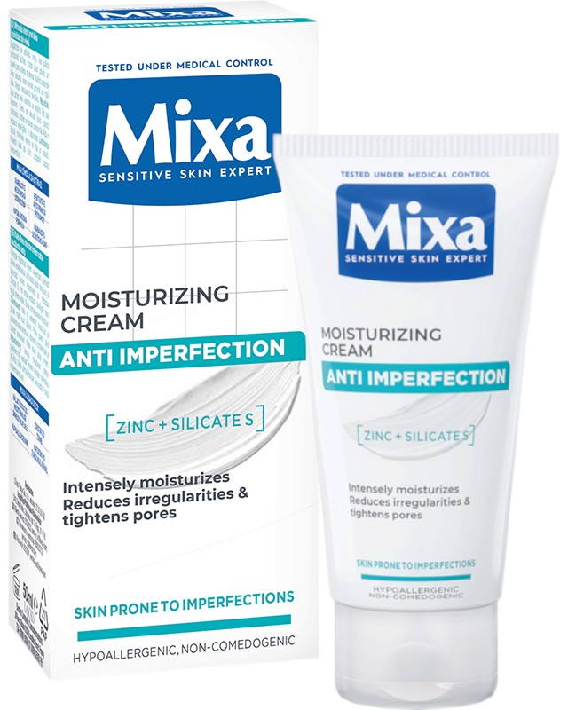 Mixa Anti-Imperfections 2 in 1 Moisturizing Cream -         Anti-Imperfections - 