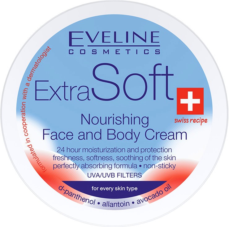 Eveline Extra Soft Nourishing Face and Body Cream -             "Extra Soft" - 