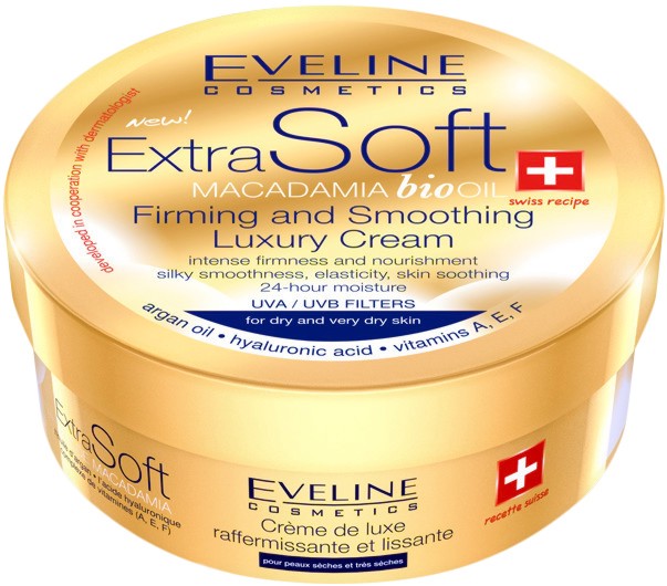Eveline Extra Soft Macadamia Bio Oil Firming and Smoothing Luxury Cream -           "Extra Soft" - 