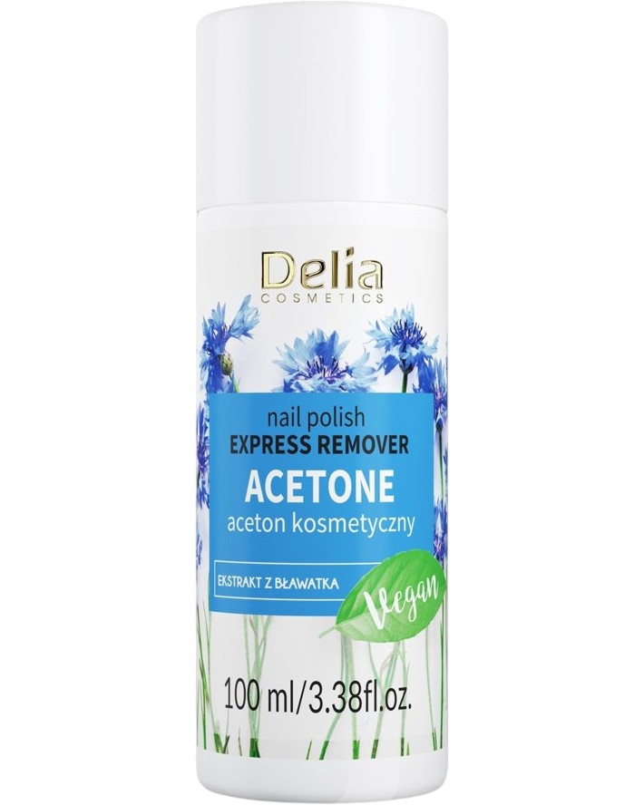 Delia Acetone Nail Polish Express Remover -         - 