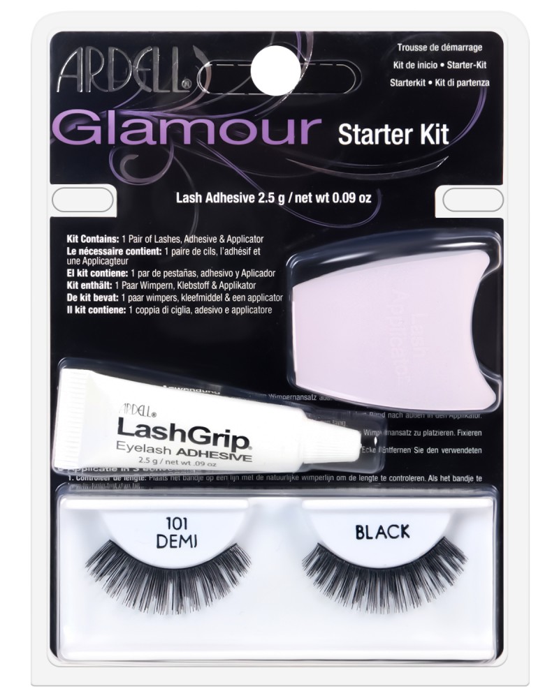 Ardell Glamour Lashes Starter Kit Demi 101 -           - 