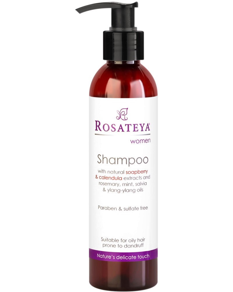 Rosateya Women Shampoo for Oily Hair Prone to Danruff -    ,            - 