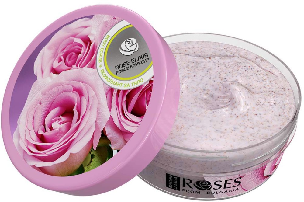 Nature of Agiva Roses Body Scrub - ���������� �� ���� �� ������� "Roses" - �������