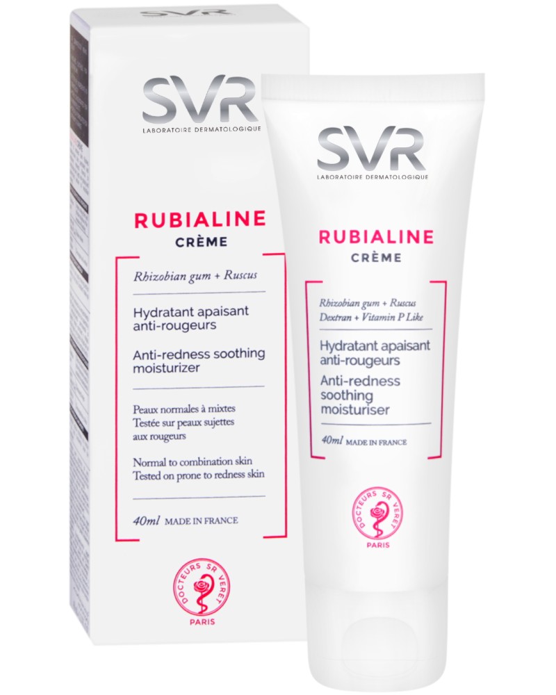 SVR Rubialine Anti-Redness Soothing Moisturizer Cream -           - 