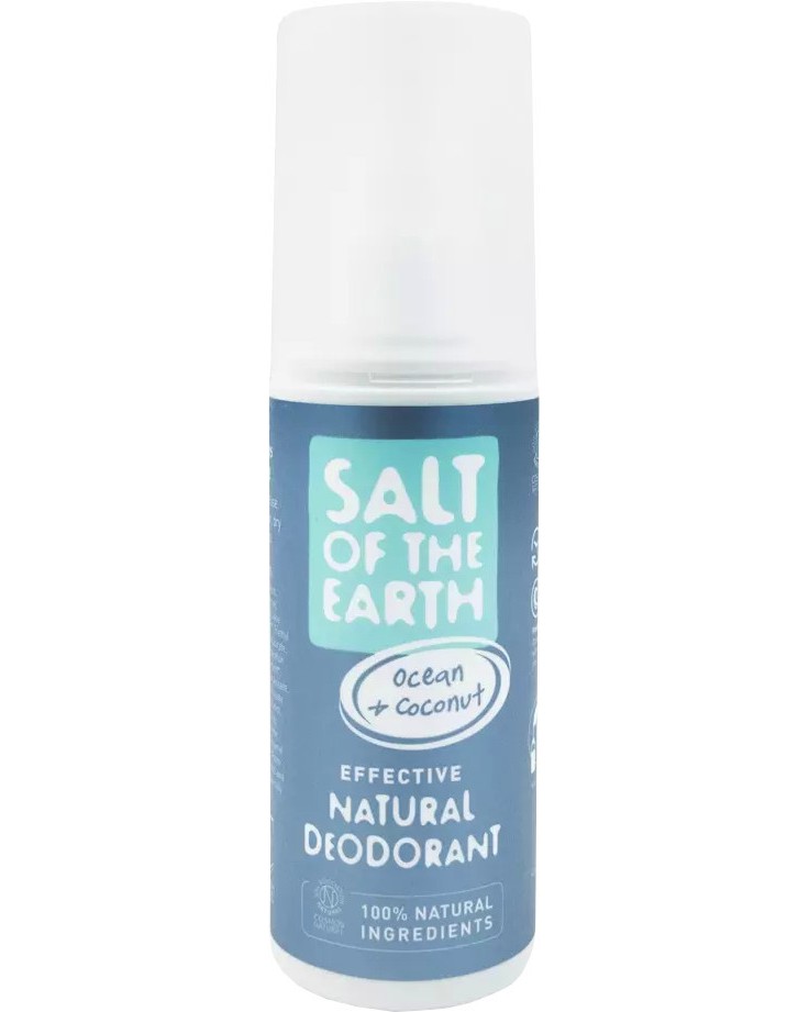 Salt Of The Earth Ocean & Coconut Natural Deodorant -           - 