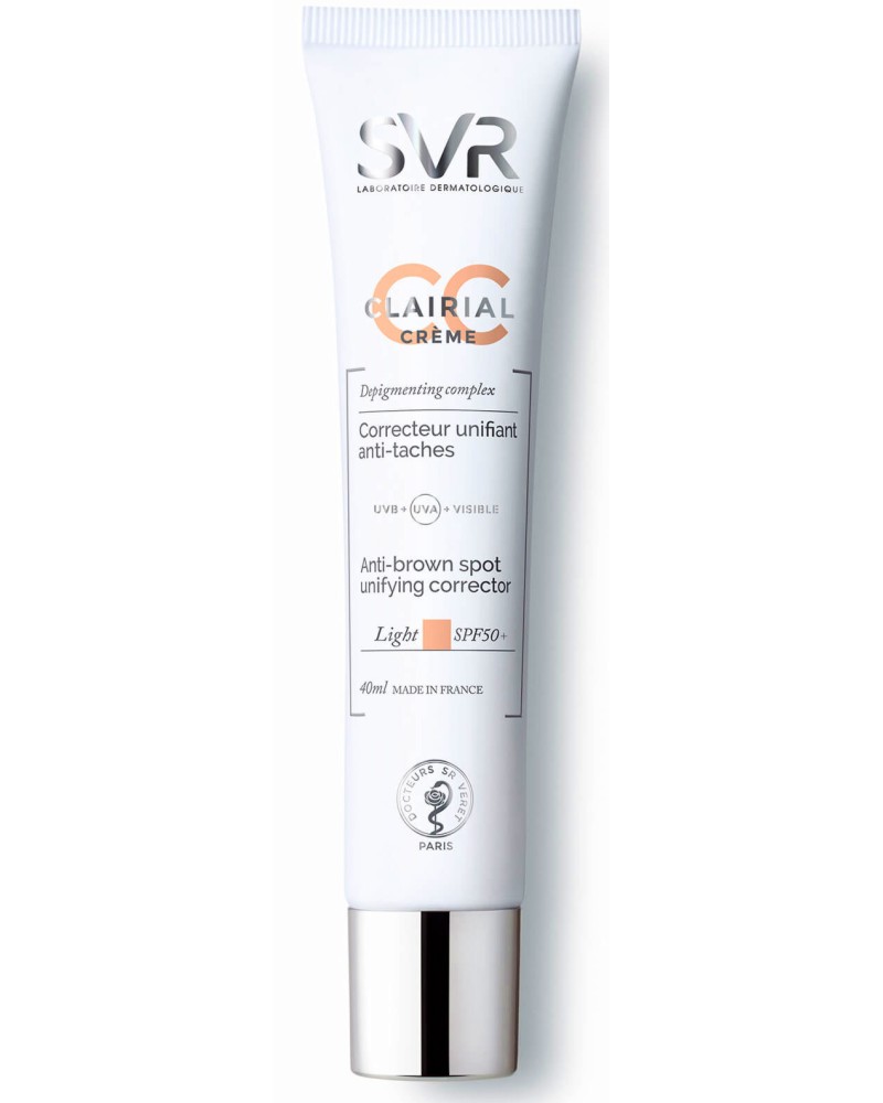 SVR Clairial CC Cream - SPF 50 - CC         "Clairial" - 