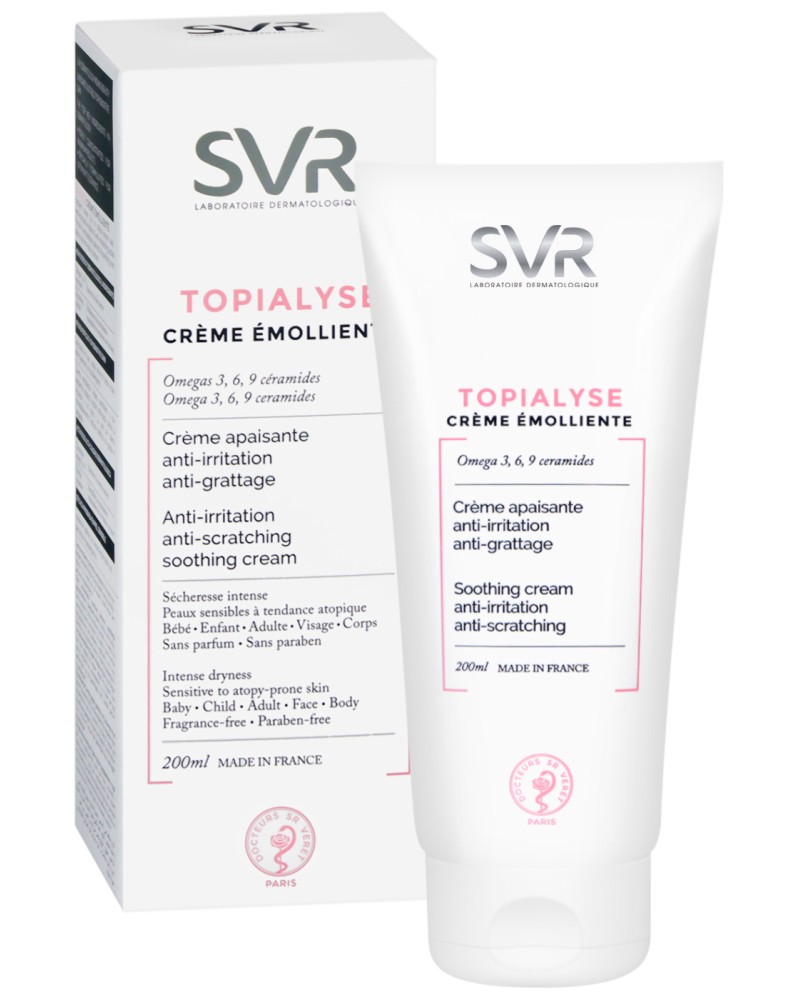 SVR Topialyse Soothing Cream -    ,       Topialyse - 