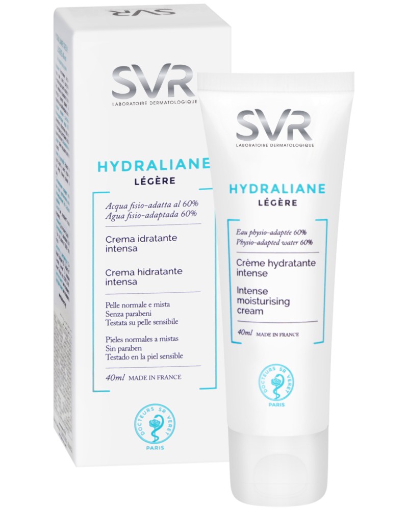 SVR Hydraliane Legere Intense Moisturising Cream -            "Hydraliane" - 