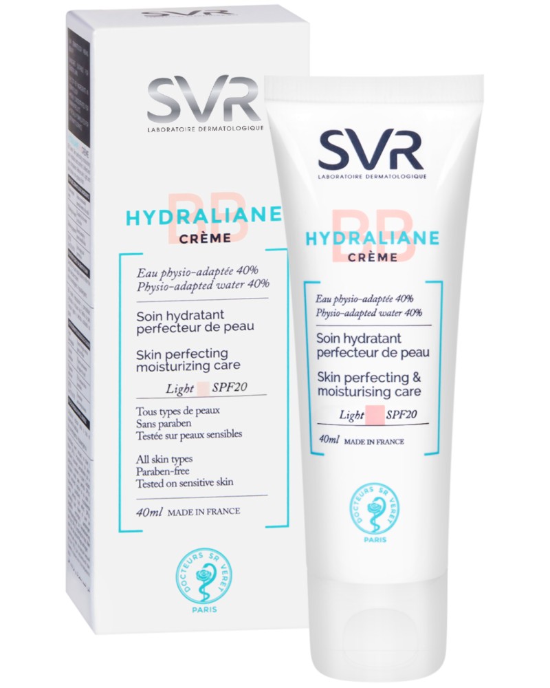 SVR Hydraliane BB Cream - SPF 20 - BB        "Hydraliane" - 