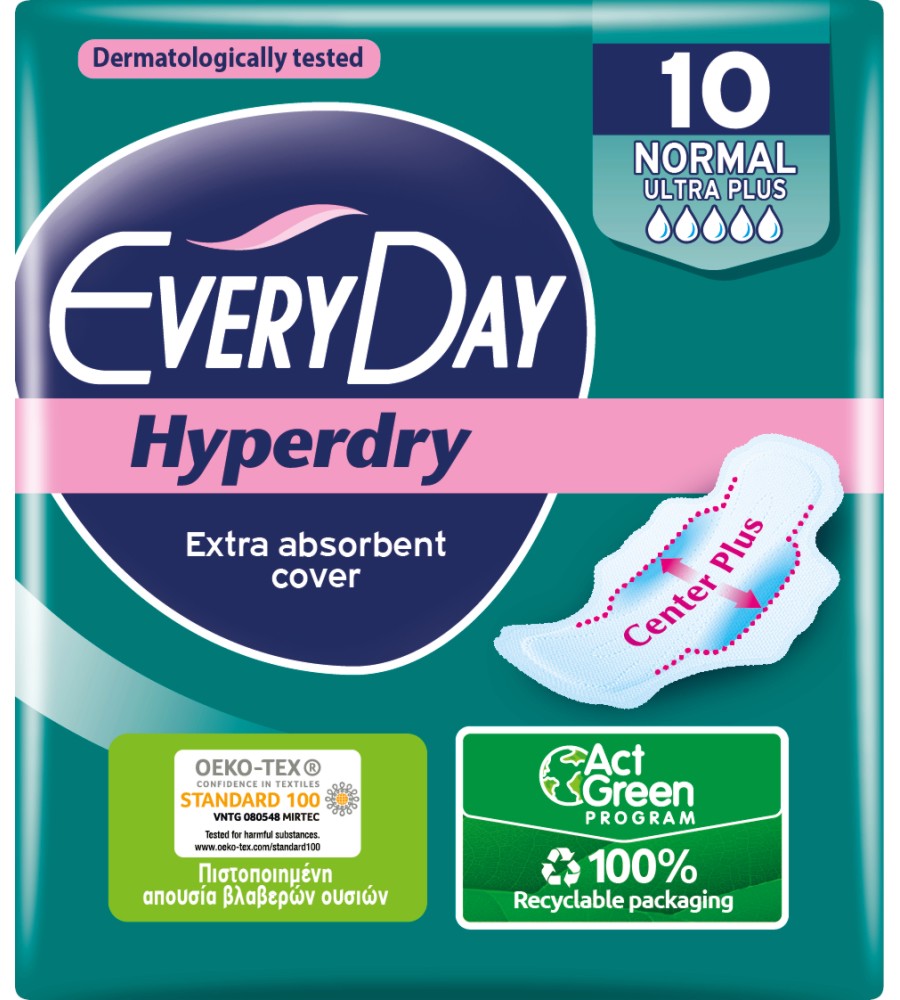 EveryDay Normal Ultra Plus Hyperdry - 10  18    -  