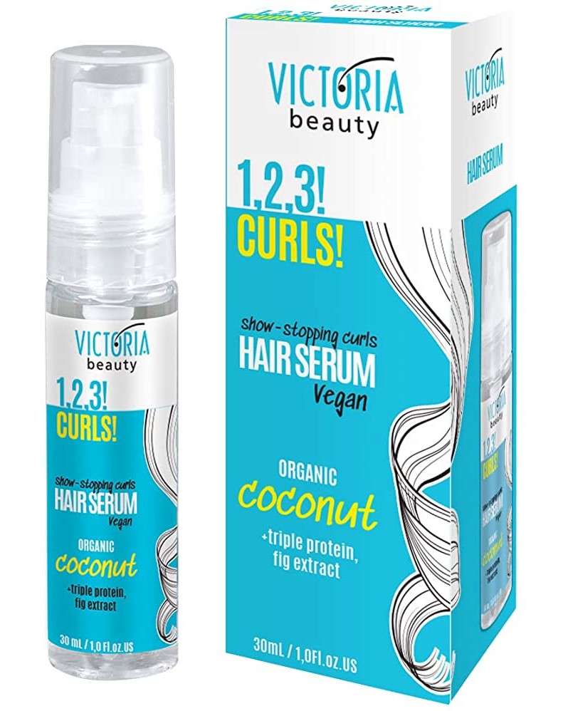 Victoria Beauty 1,2,3! CURLS! Hair Serum -         1,2,3! CURLS! - 