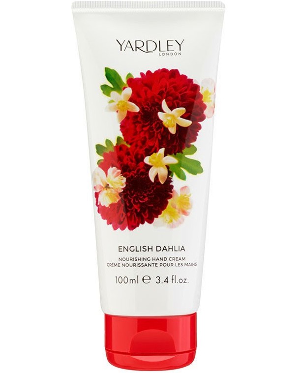 Yardley English Dahlia Nourishing Hand Cream -             "English Dahlia" - 