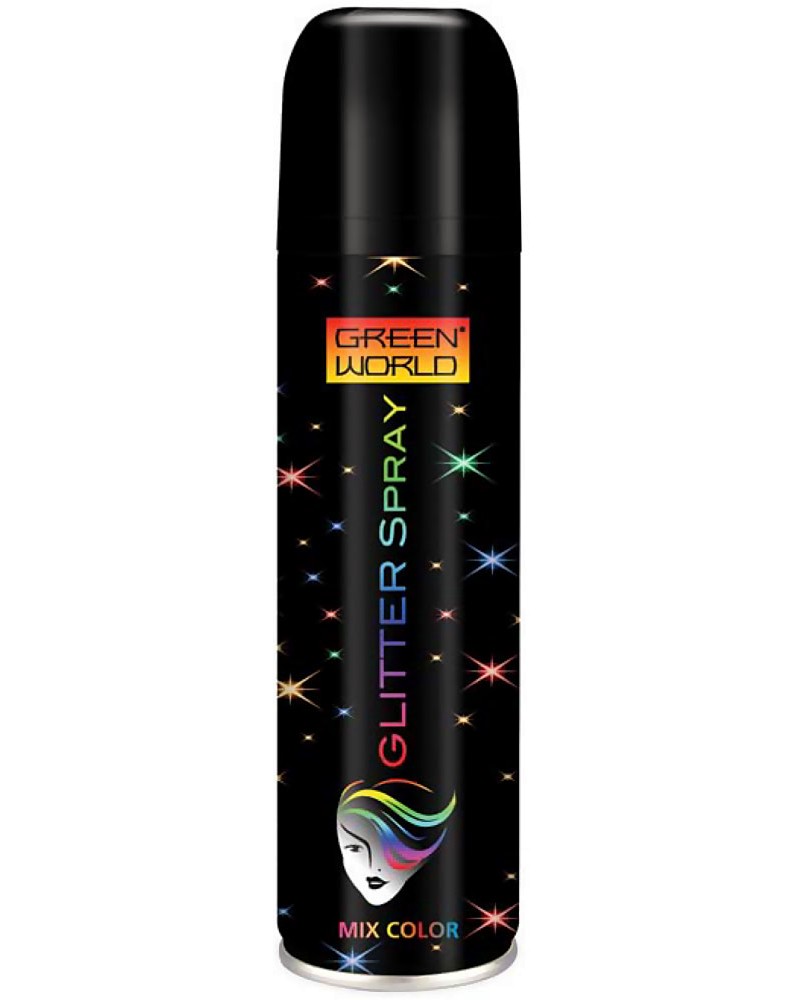 Green World Glitter Spray -     - 