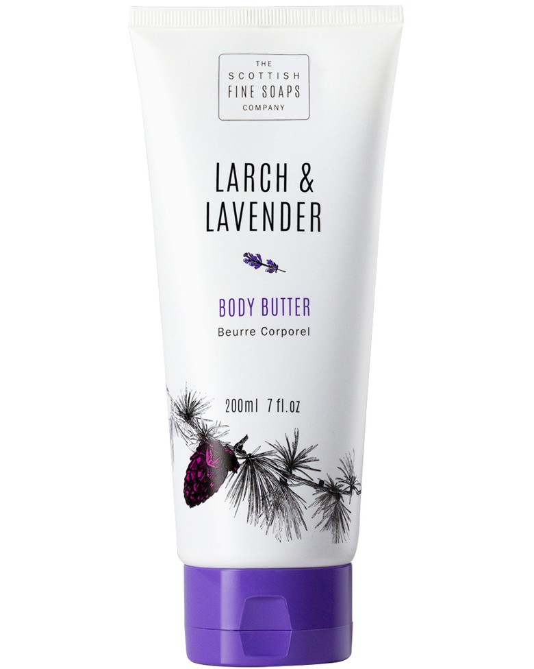 Scottish Fine Soaps Larch & Lavender Body Butter -        "Larch & Lavender" - 