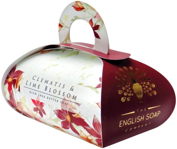 English Soap Company Clematis & Lime Blossom Large Bath Soap -               - 