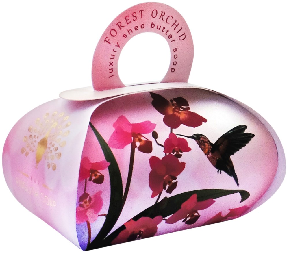 English Soap Company Forest Orchid - Луксозен сапун с ший и аромат на горска орхидея - сапун