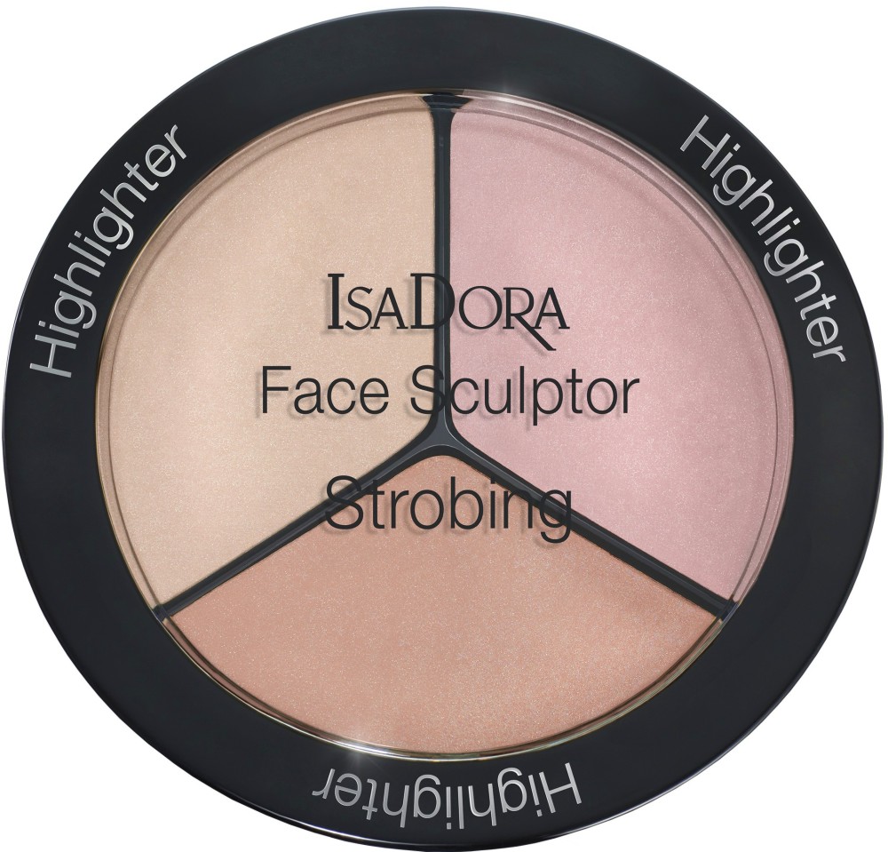 IsaDora Face Sculptor Strobing Highlighter -   3         "Strobing" - 