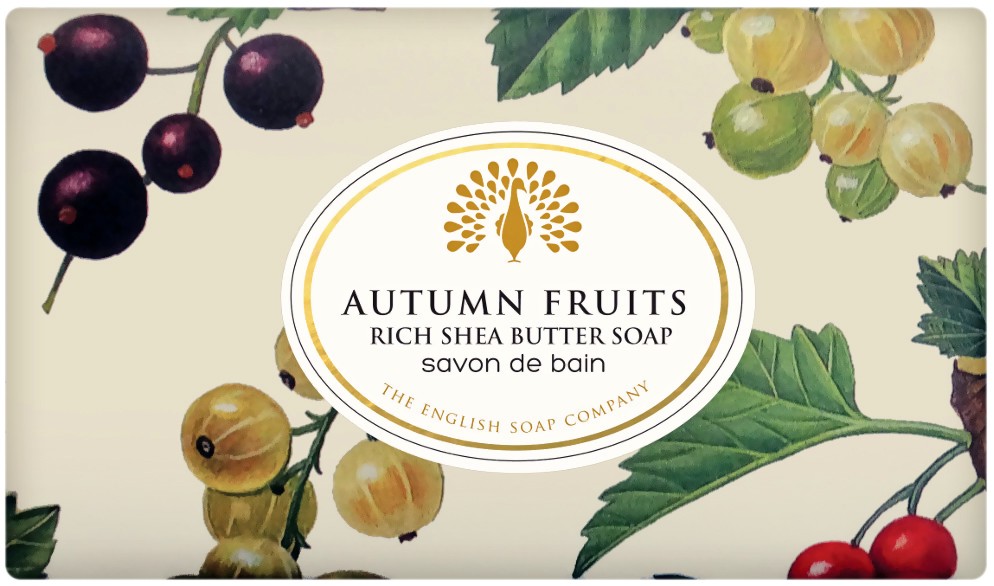 English Soap Company Autumn Fruits Bath Soap -        - 