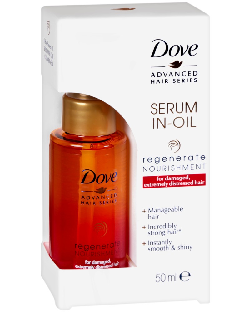 Dove Advanced Hair Series Regenerate Nourishment Serum-In-Oil -         "Regenerate Nourishment" - 
