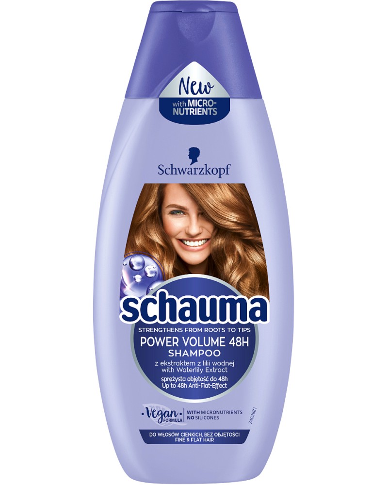 Schauma Power Volume 48h Shampoo -       - 