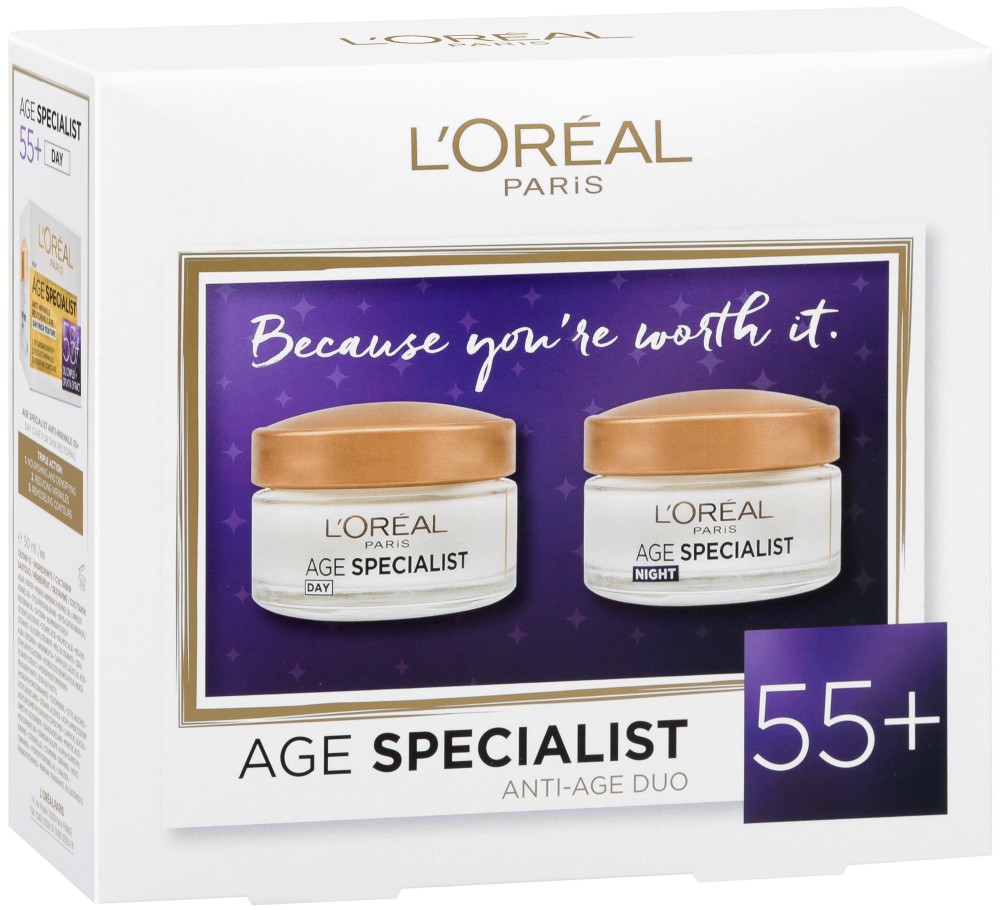   - L'Oreal Age Specialist 55+ -         - 