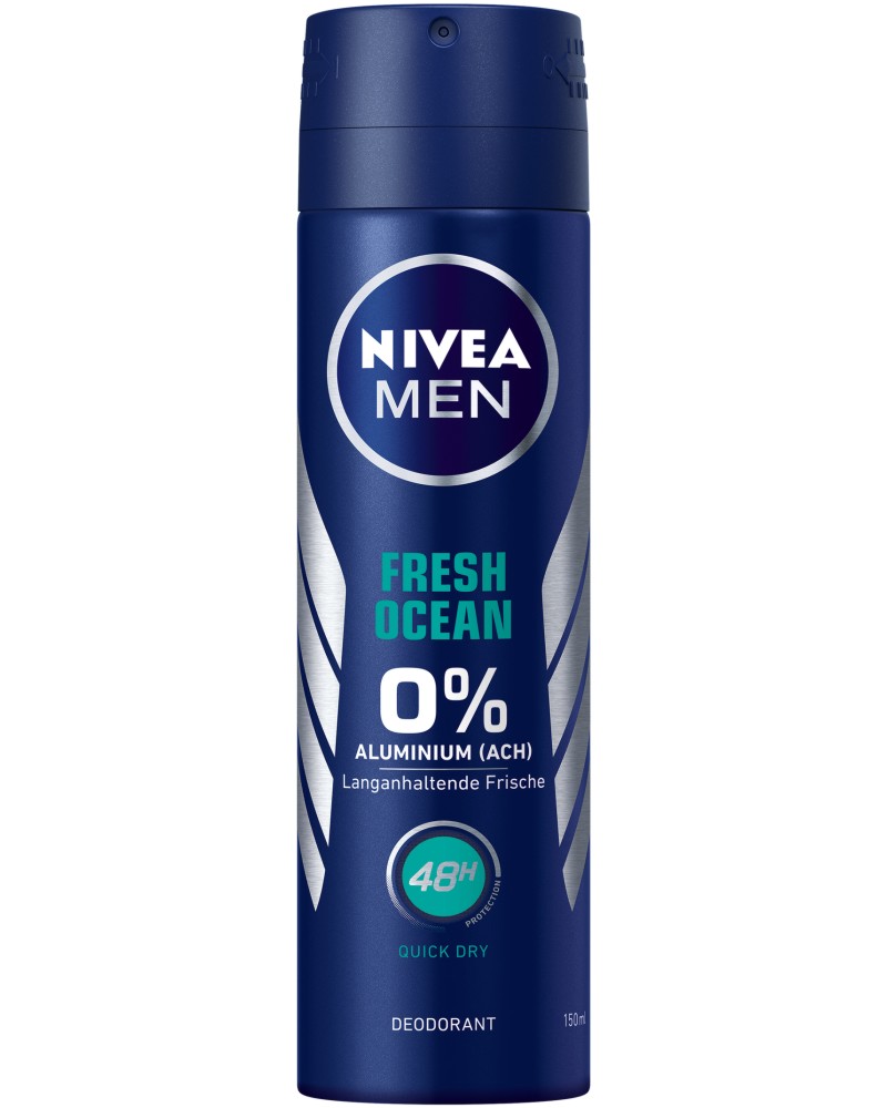 Nivea Men Fresh Ocean Deodorant -      Nivea Men - 