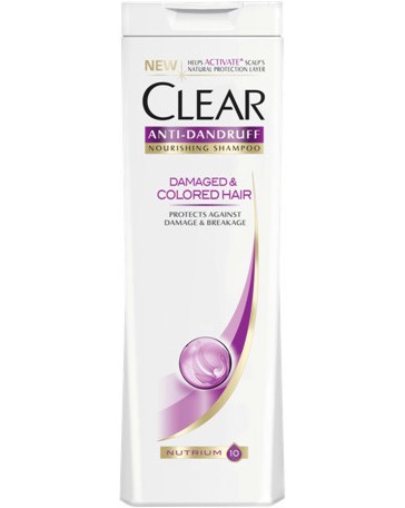 Clear Anti-Dandruff Damaged & Colored Hair -         - 