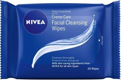 Nivea Creme Care Facial Cleansing Wipes -        "Creme Care" -  