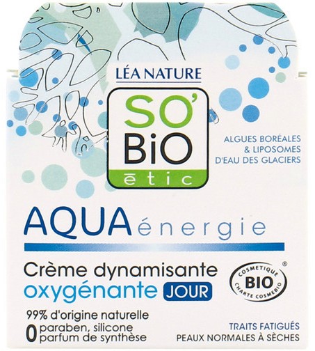 SO BiO Etic Aqua Energie Oxygenating Day Cream -             "Aqua Energie" - 
