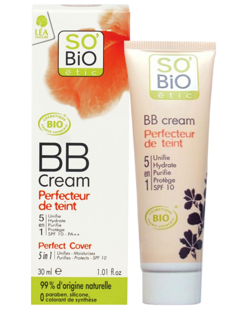 SO BiO Etic BB Cream 5 in 1 - SPF 10 - BB     - 